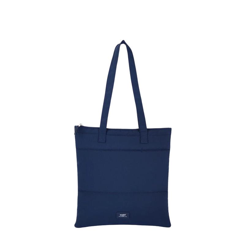 Anello Fuzzy Tote Bag (Navy)
