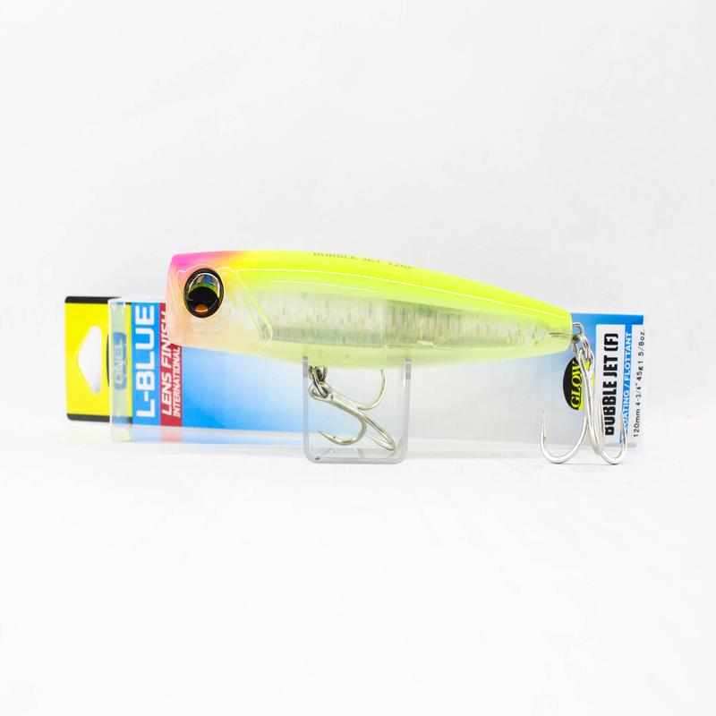 Yo Zuri Duel L Blue Bubble Jet 120F Floating Lure F1229-HLCL (0926)
