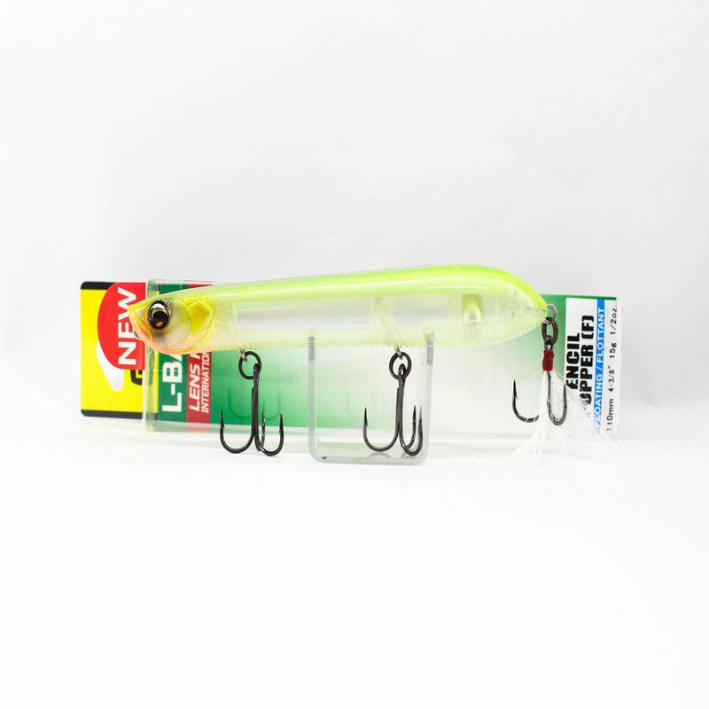 Yo Zuri Duel L Bass Pencil Popper 110F Floating Lure F1237-GSCB (4771)