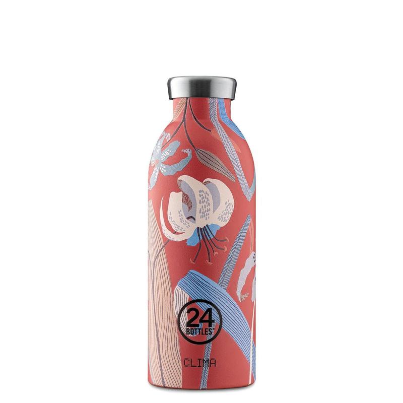 24 Bottles Clima 500ML Insulated Water Bottle - Scarlet Lily