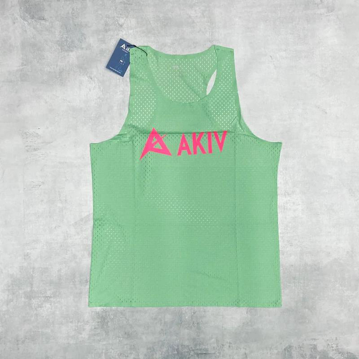 AKIV Racing Singlet Unisex 8211 Green