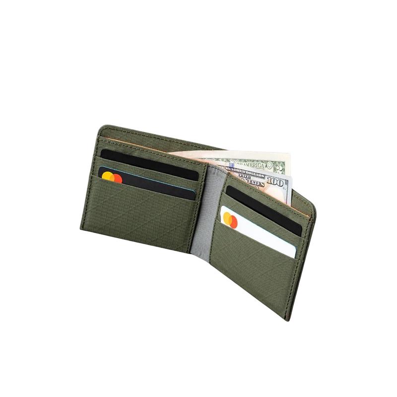 ALPAKA ARK Classic Wallet Axogrid 210D (Green)