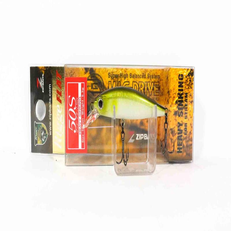 Zipbaits Rigge Flat Heavy 50S Sinking Lure 191 (4461)