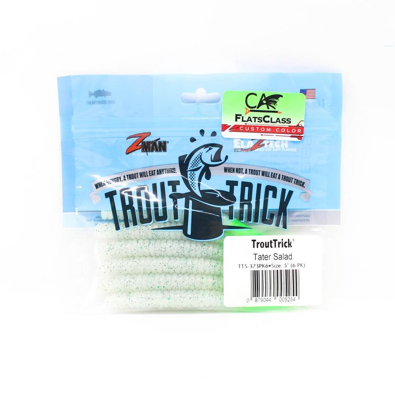 Zman Soft Lure Trout Trick 5 Inch 6/Pack Tater Salad (5254)
