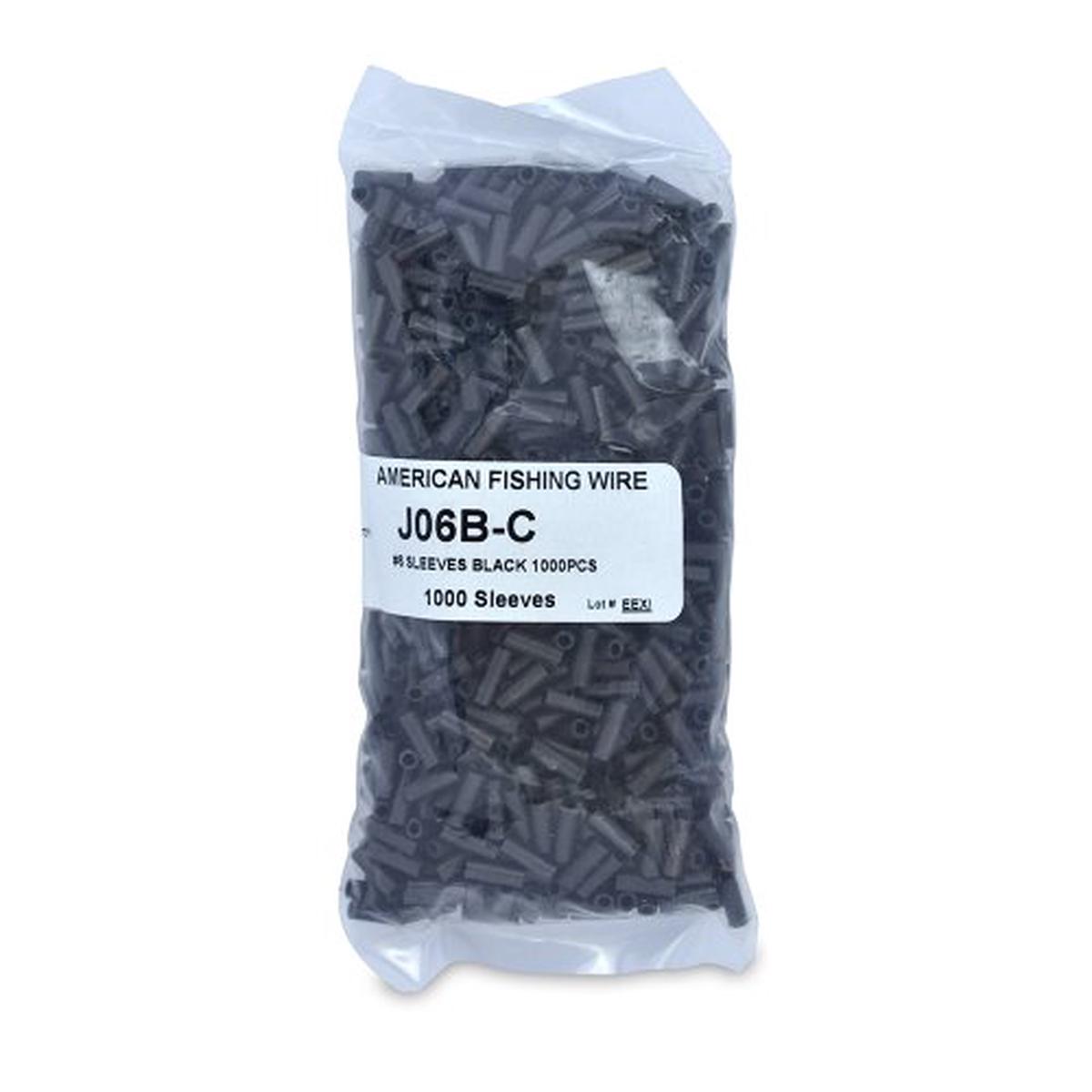 American Fishing Wire Single Barrel Leader Sleeves - #4 1.80mm 25pc