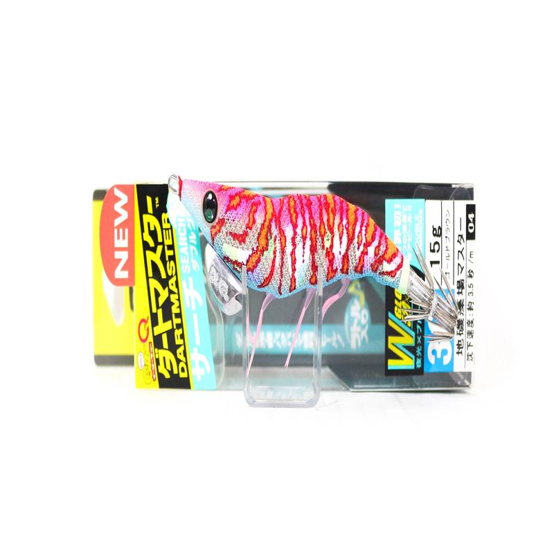 Yo Zuri Egi EZ-Q Dartmaster Search Double Glo Squid Jig 3.0 A1761-DLMP 0145