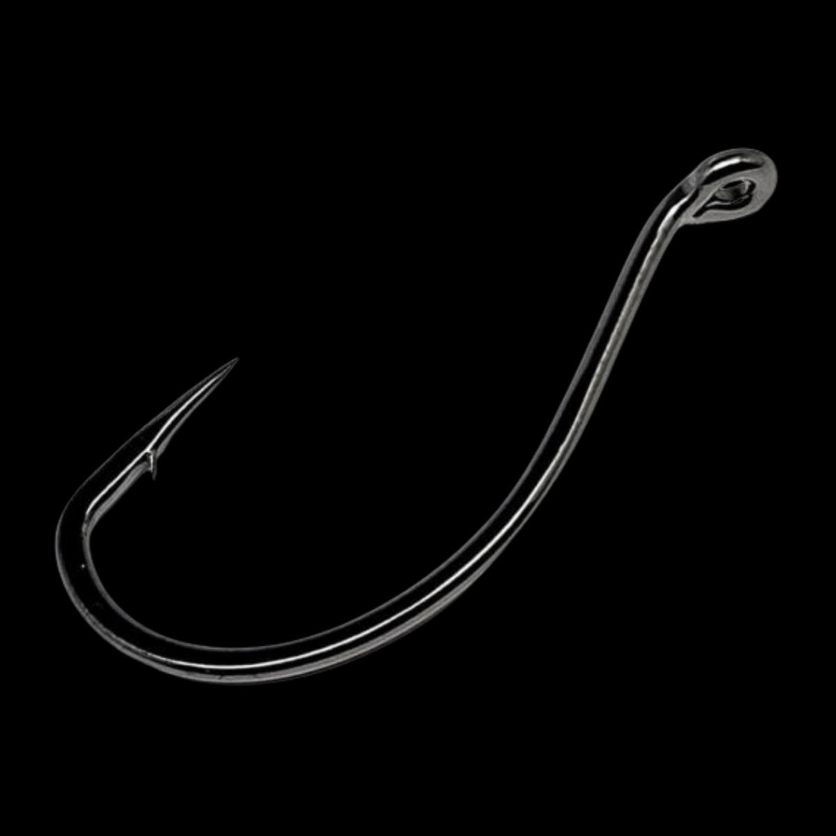 GAMAKATSU WALLEYE WIDE GAP - BLACK SIZE #4