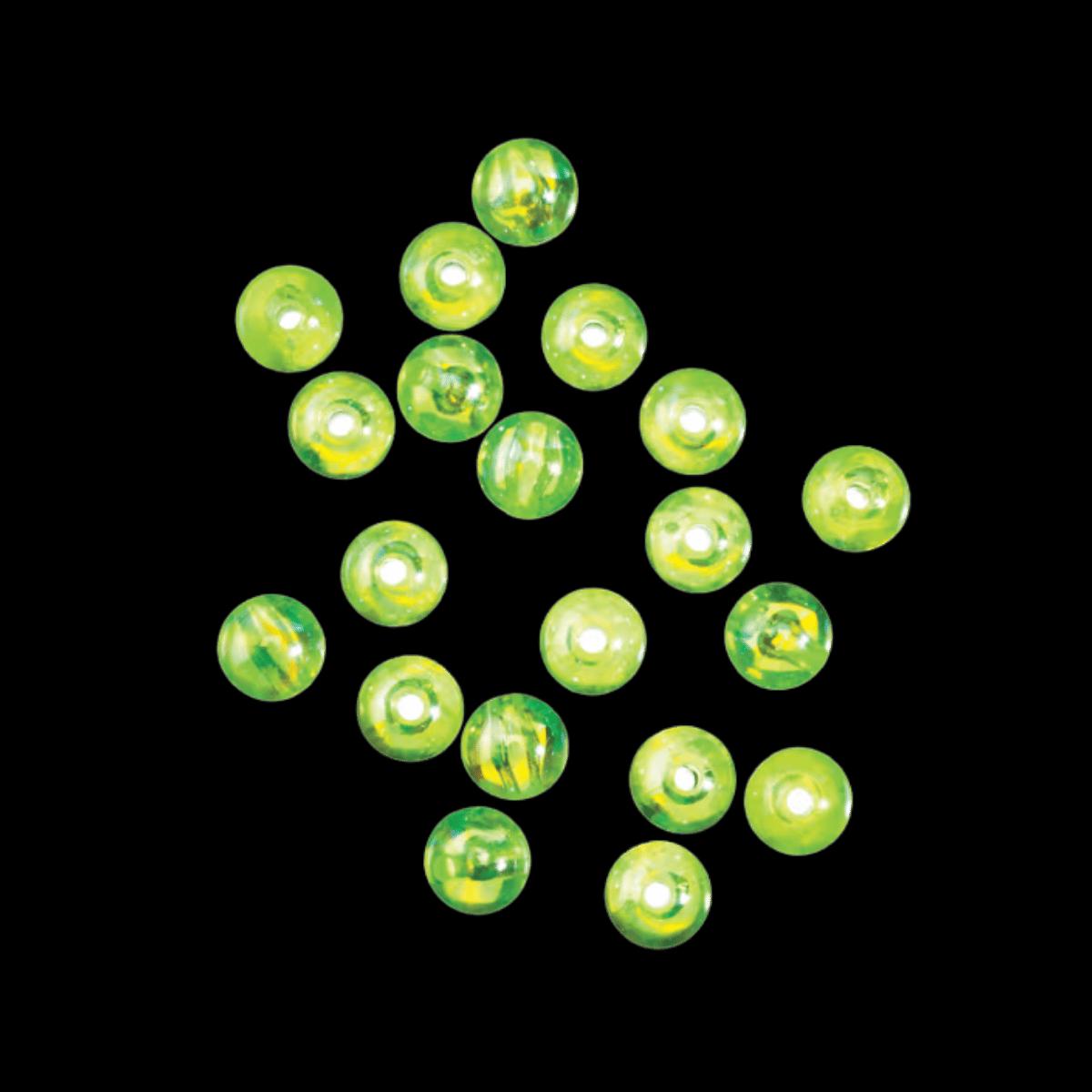 LINDY BEADS 100PK - 6MM - LIME PEARL