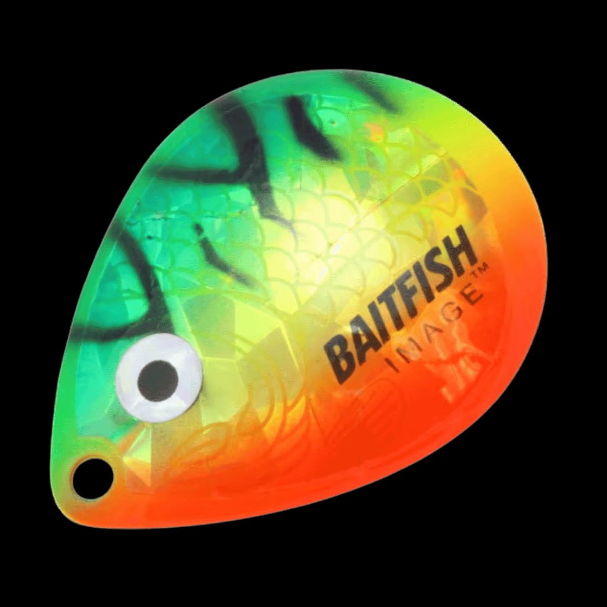 NORTHLAND BAITFISH-IMAGE CO BLADES 3BG #4 - FIRETIGER