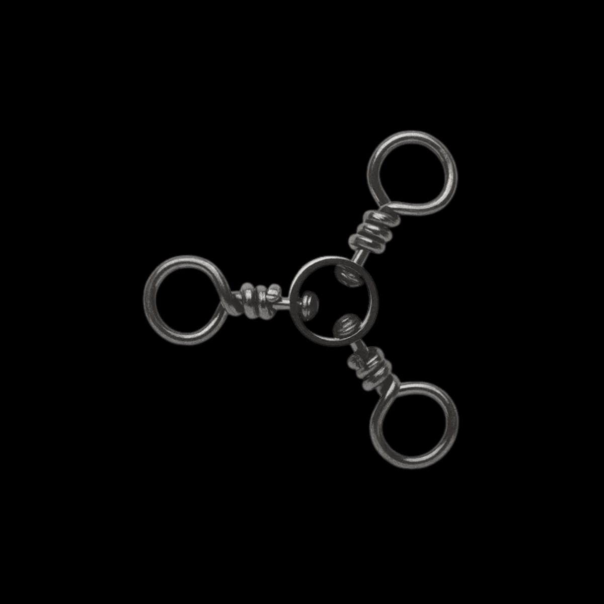 VMC THREE WAY SWIVEL #1 BLACK NICKEL