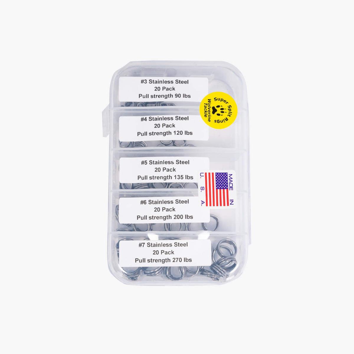 Wolverine Split Rings Set