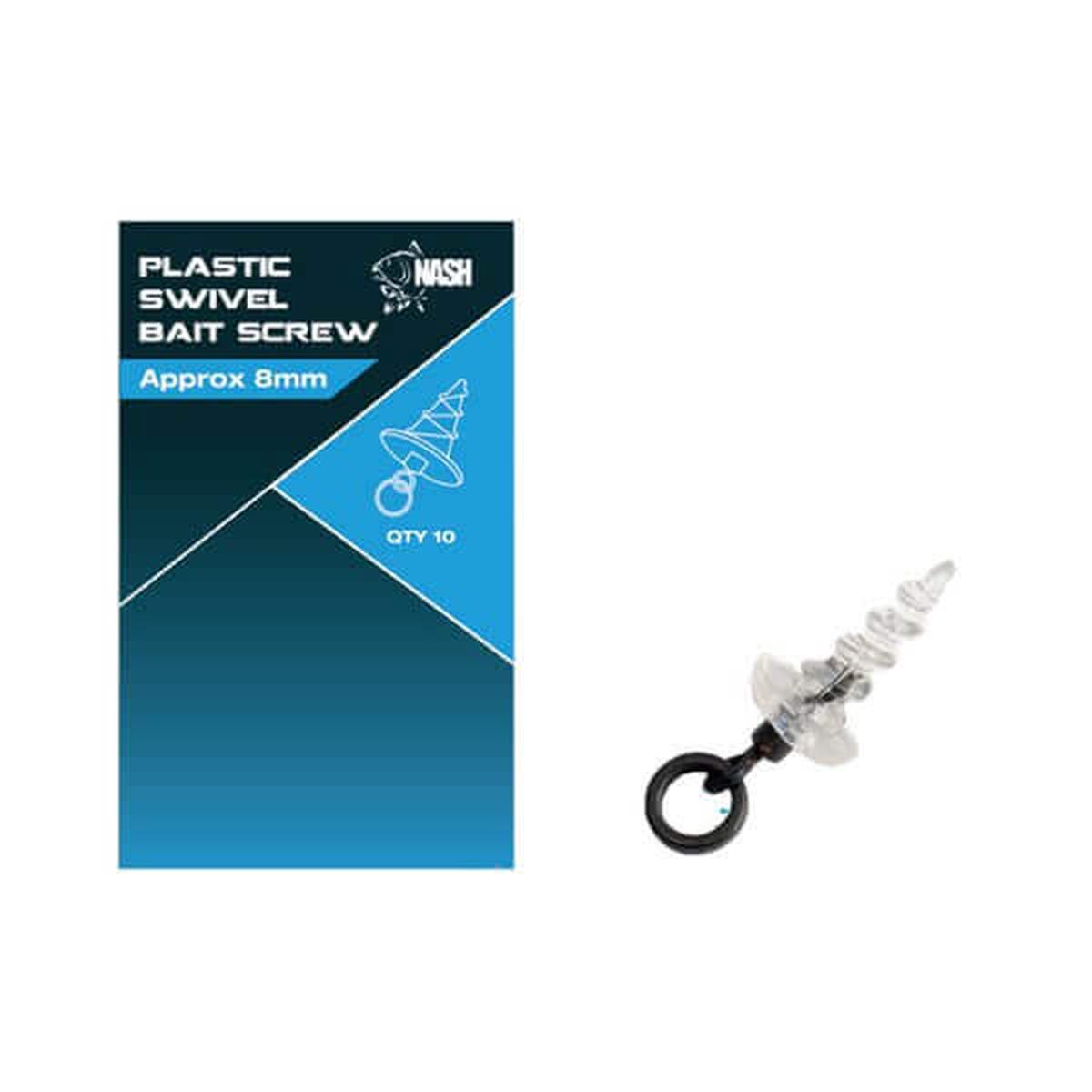 Bait Screw with ring Nash 8 mm
