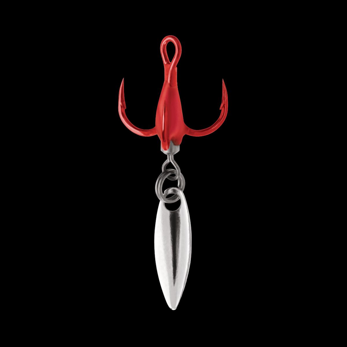 VMC BLADED HYBRID TREBLE SHORT - TIN RED