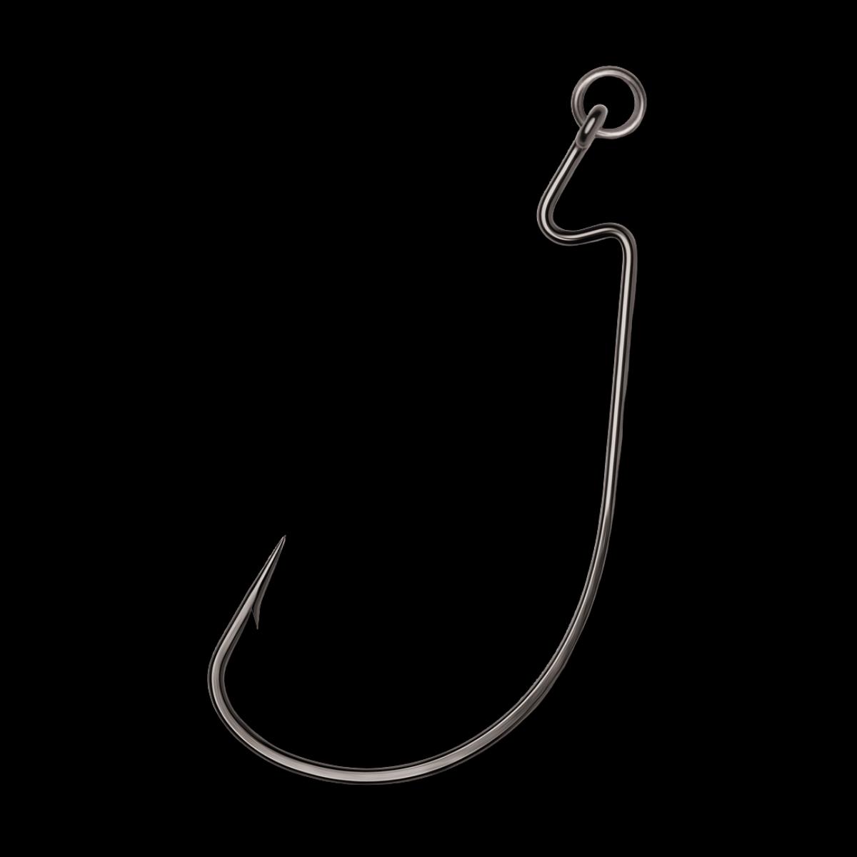 VMC RINGED WIDE GAP HOOK #3/0 - BLACK NICKEL