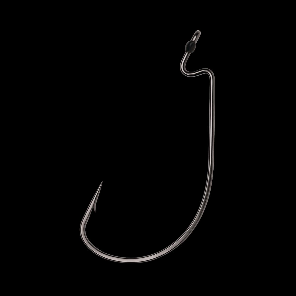VMC WIDE GAP HOOK 25PK - #4/0 BLACK NICKEL