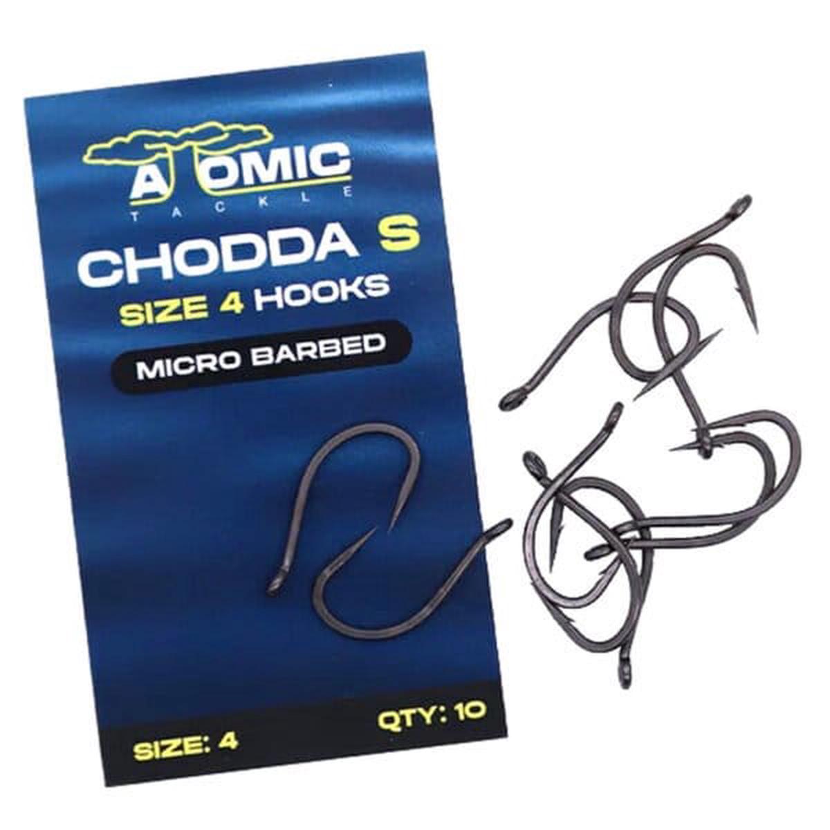 Atomic Tackle Chodda S Hooks Barbed