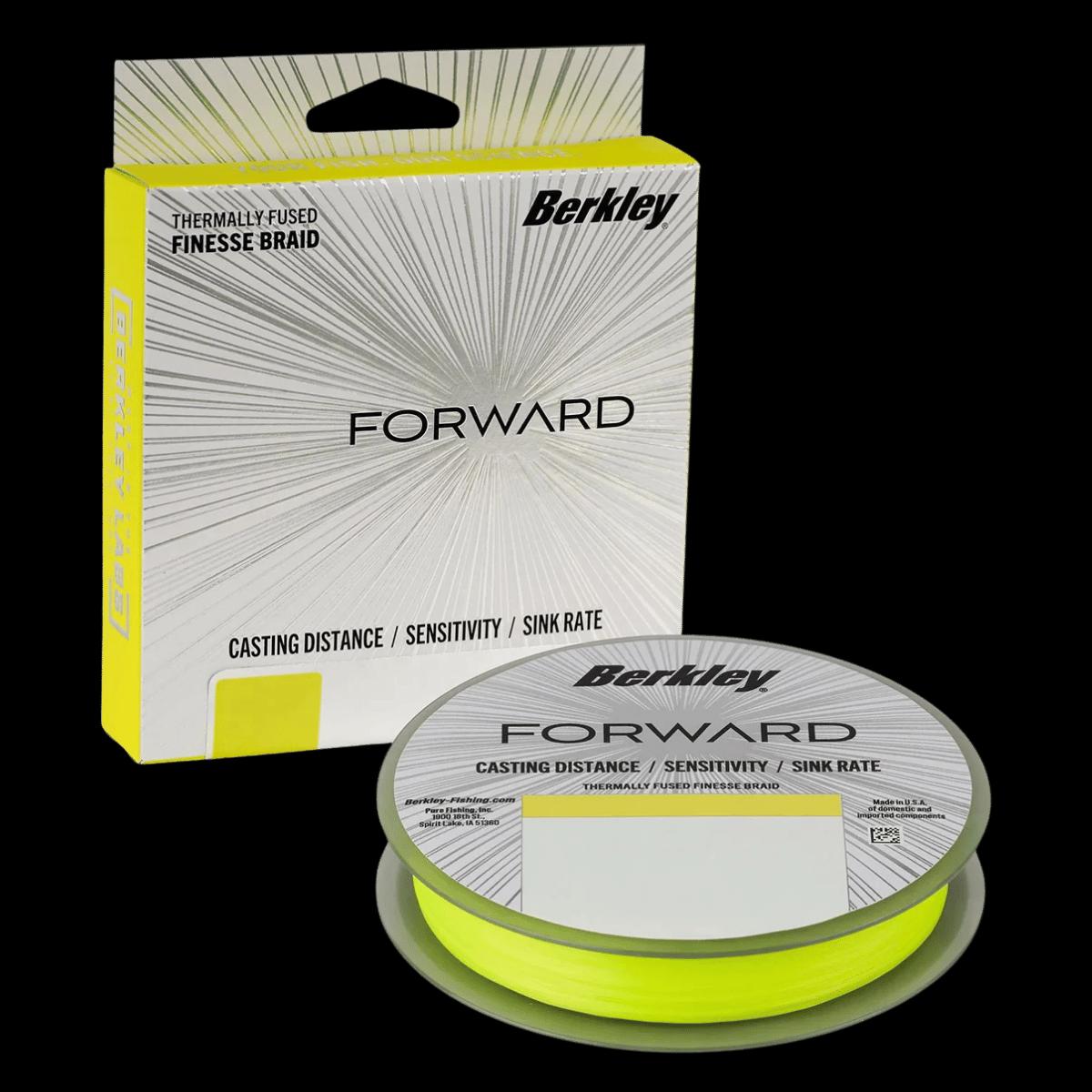 BERKLEY FORWARD BRAID FS 150YD  SONAR-OPTIMIZED - FLAME GREEN | 12 LBS