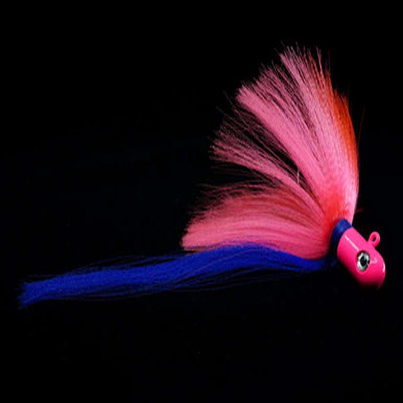 Gulfstream Lures Pro Flair Hawk - 1oz - Pink Head/Pink Body/Blue Tail
