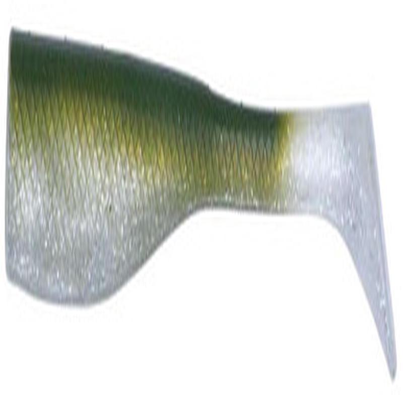 Hogy Protail Thumper Swimbait - 6in - Olive Ghost