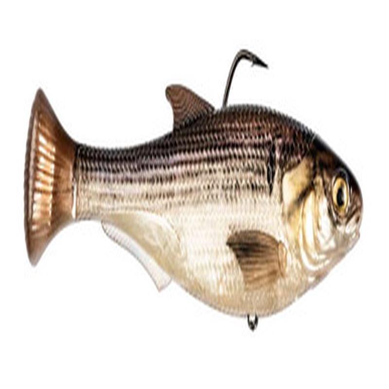 Z-Man Shadtron LT Swimbait - 4.5in - Slow Sinking - Gizzard Shad