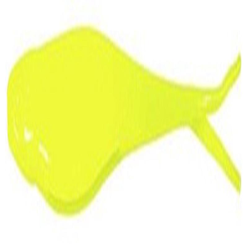 Z-Man Scented Jerk Shadz - 6in - Hot Chartreuse