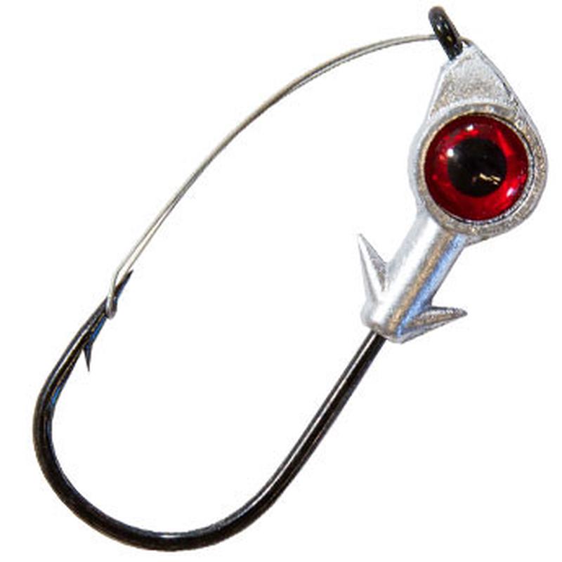 Z-Man Weedless Eye Jighead - 1/8oz - Red