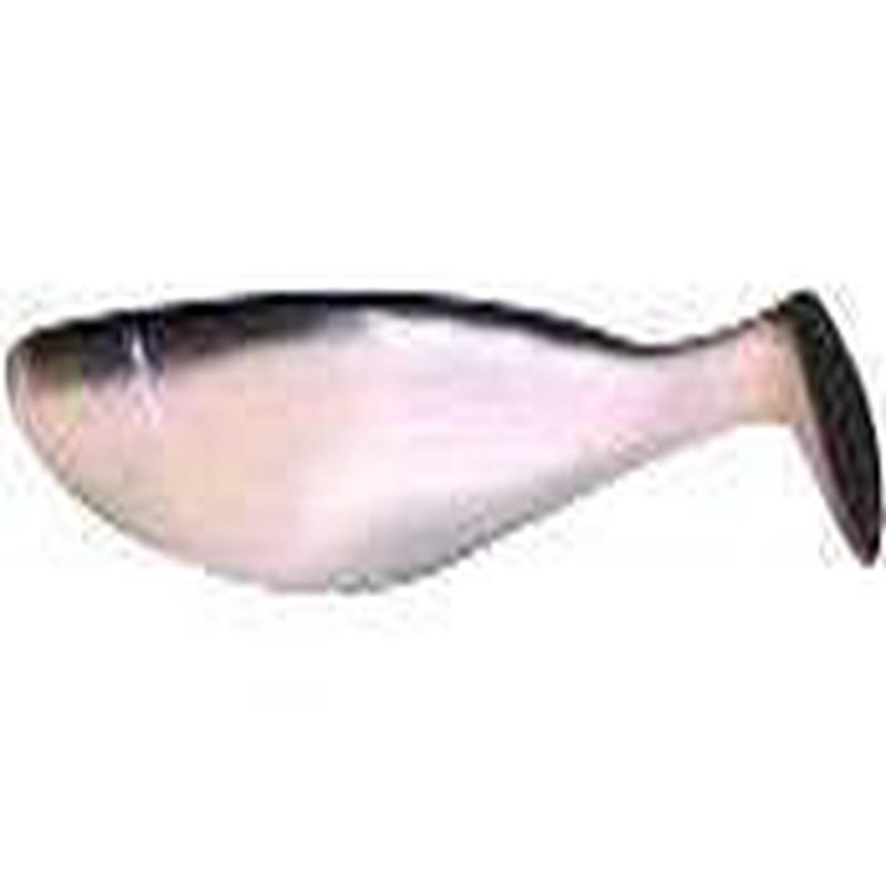 9er's 35 6'' Shad Replacement Pack - 3501BLK Pearl w/Black Back
