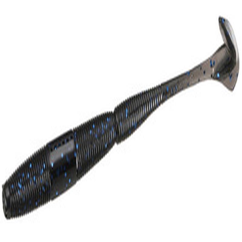 13 Fishing Ninja Swimming Worm - 5.5in - Blackberry Cobbler