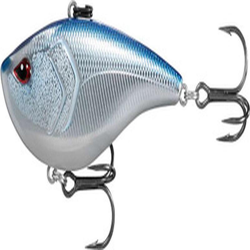13 Fishing El Diablo Lipless Crankbait - 3in - Chrome Blue Back