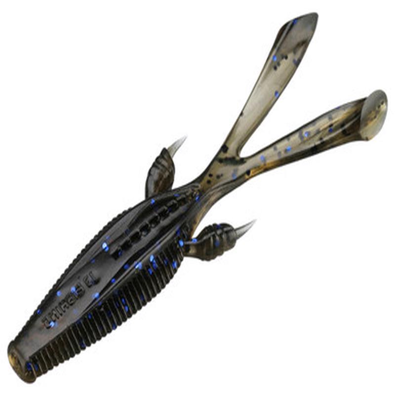 13 Fishing Invader Creature Bait - Black/Tan