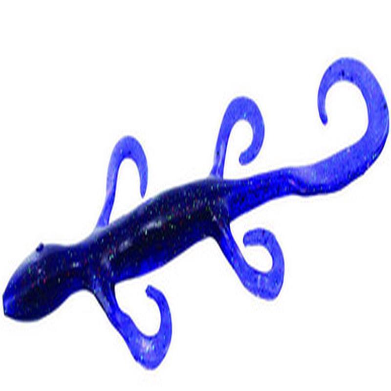 Zoom Lizard Bait - 6in - Junebug Pepper Red