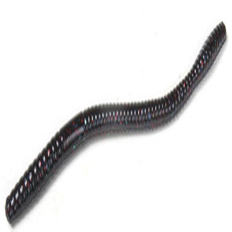 Zoom Magnum Trick Worm - 7in  - Junebug Red
