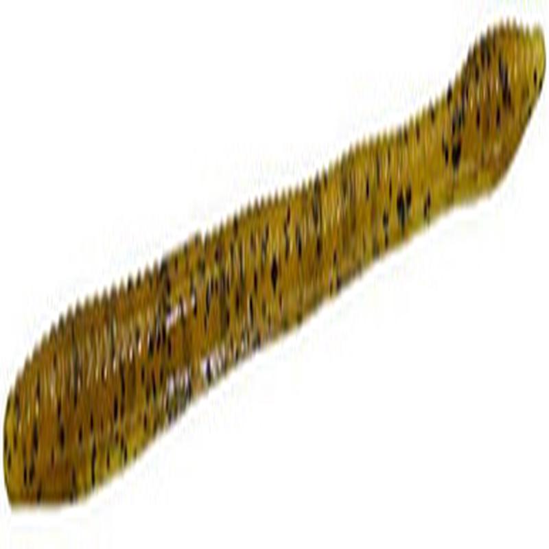 Zoom Trick Worm - 6-1/4in - Amber Black