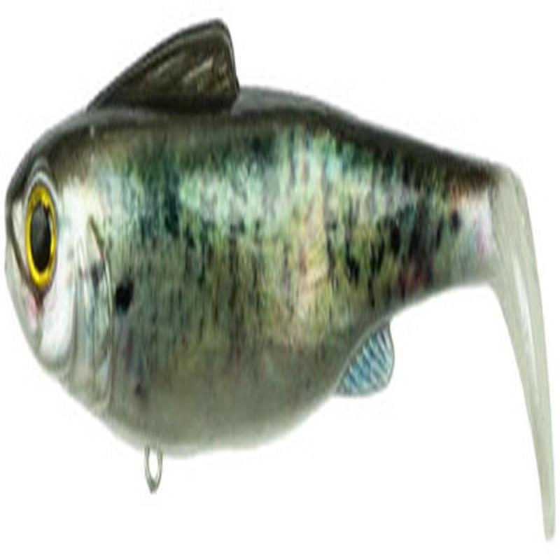 6th Sense Hangover Line Through Swimbait - 6.25in - SS - Live Crappie