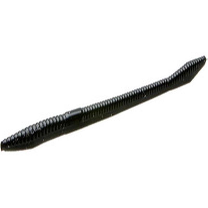 Zoom Trick Worm - 6-1/4in - Black