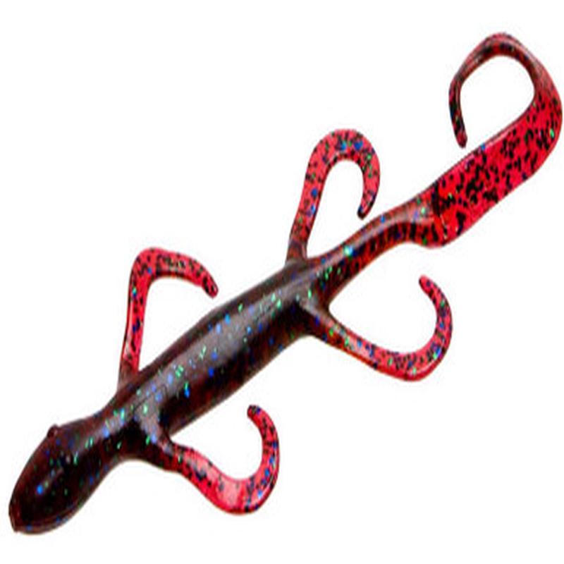 Zoom Lizard Bait - 6in - Plum Apple