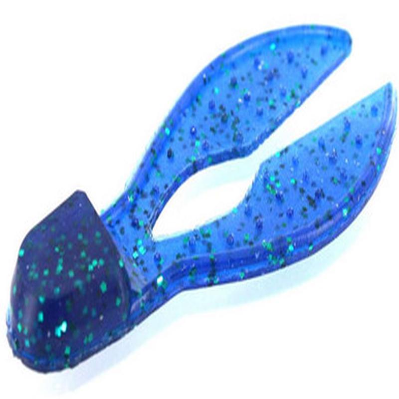 Zoom Super Chunk Bait 3-1/2in Emerald Blue