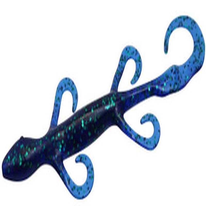 Zoom Lizard Bait - 6in - Emerald Blue