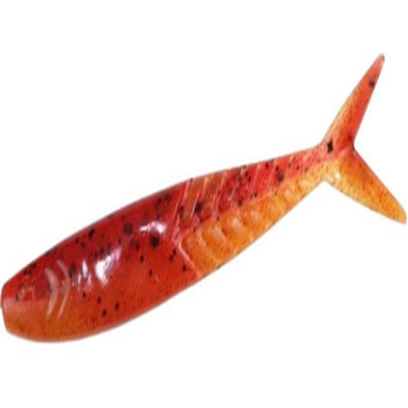Zoom Shimmer Shad - 4.25in - Hot Zamales