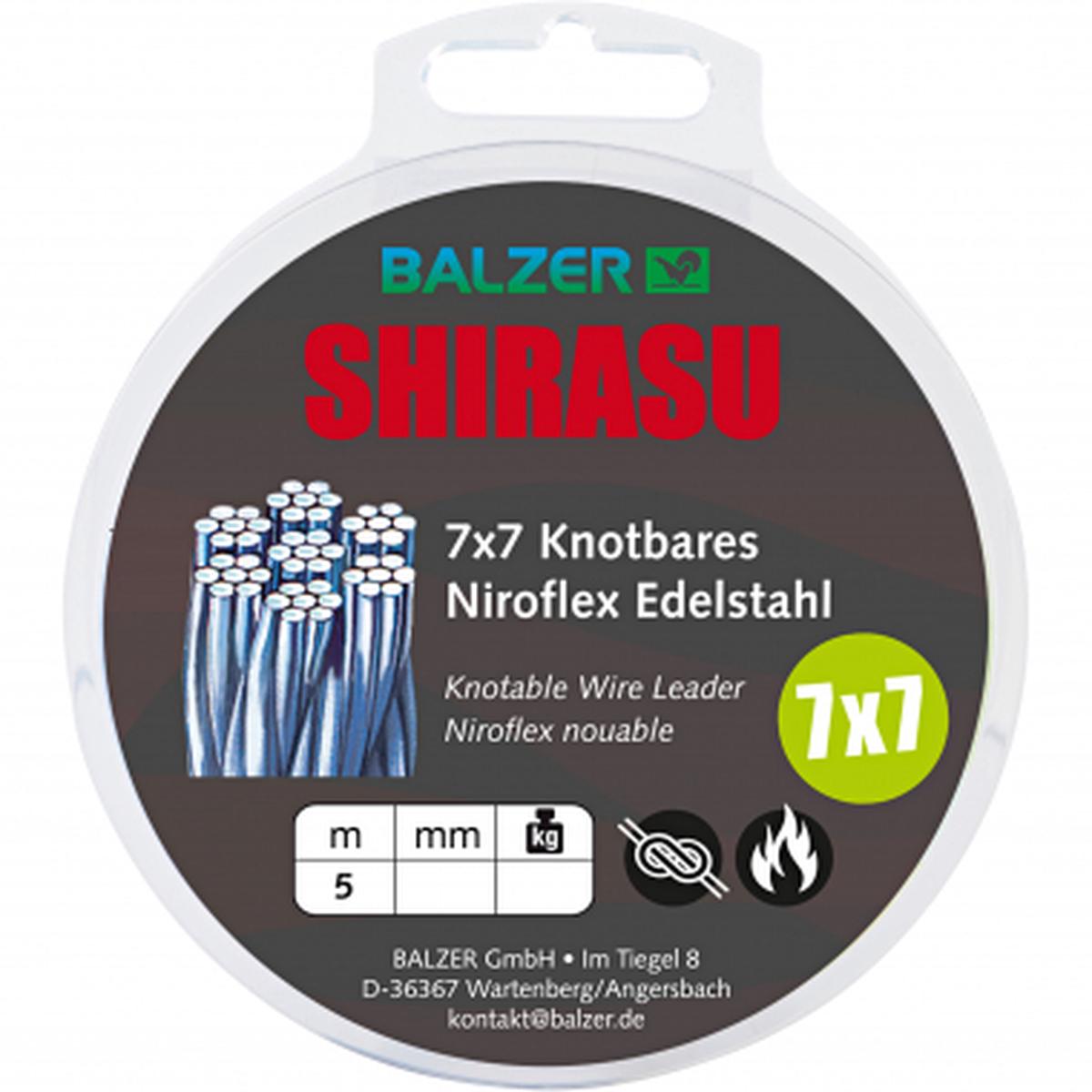 7x7 Steel Leader (Knotable/Heatable)