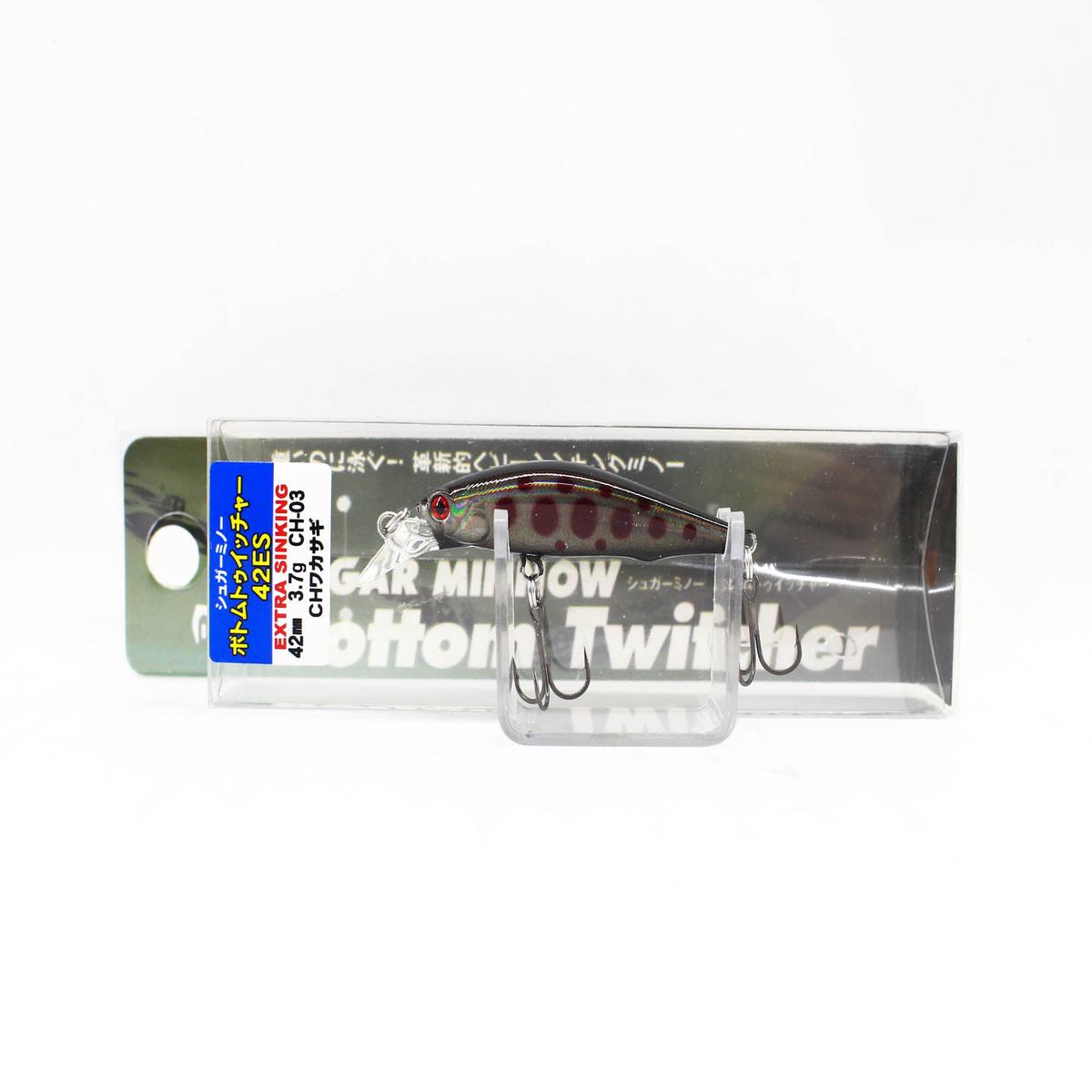 Bassday Sugar Minnow Bottom Twitcher 42ES Sinking Lure 3.7g H-163 (0246)