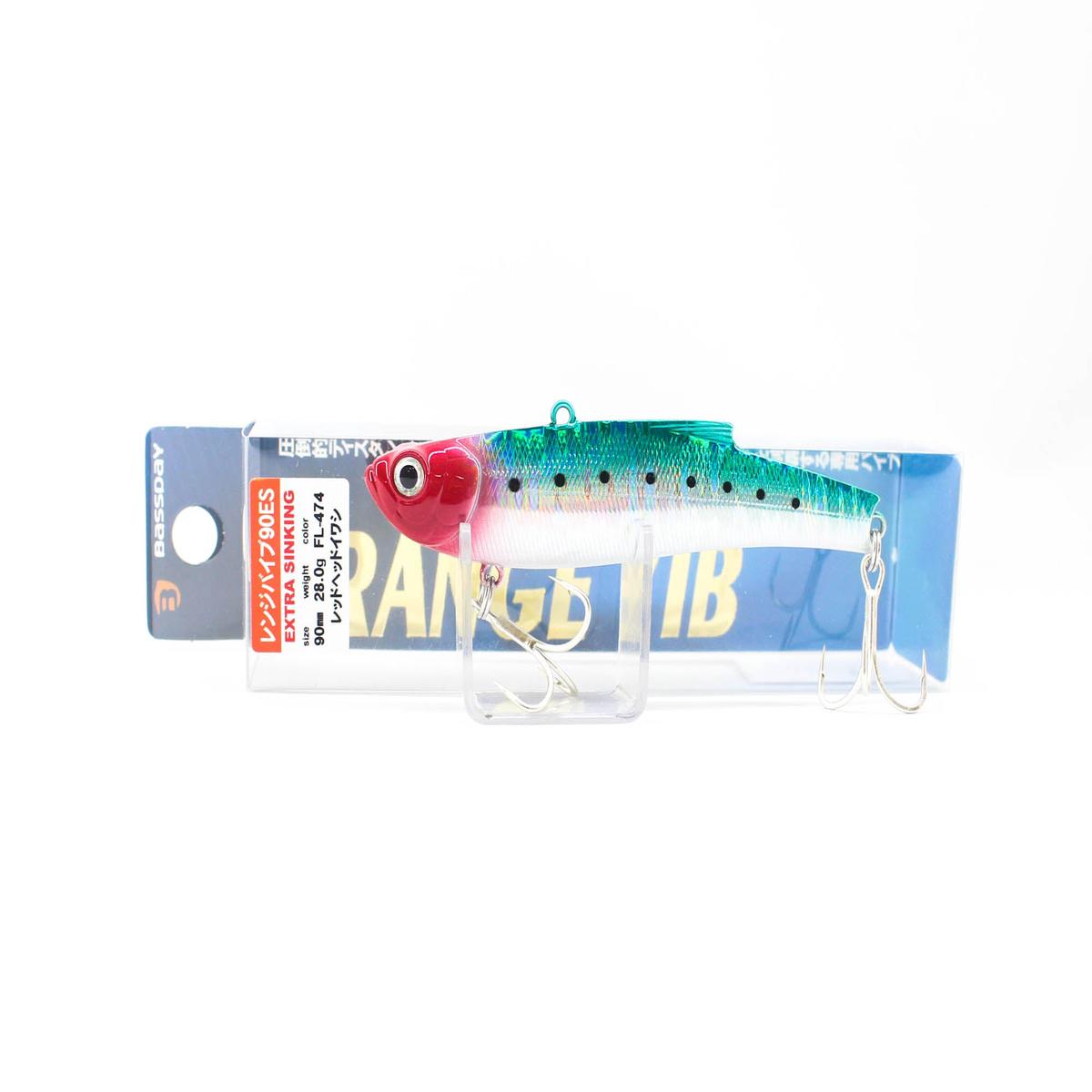 Bassday Range Vibe 90 ES Extra Sinking Vibration Lure FL-474 (8759)