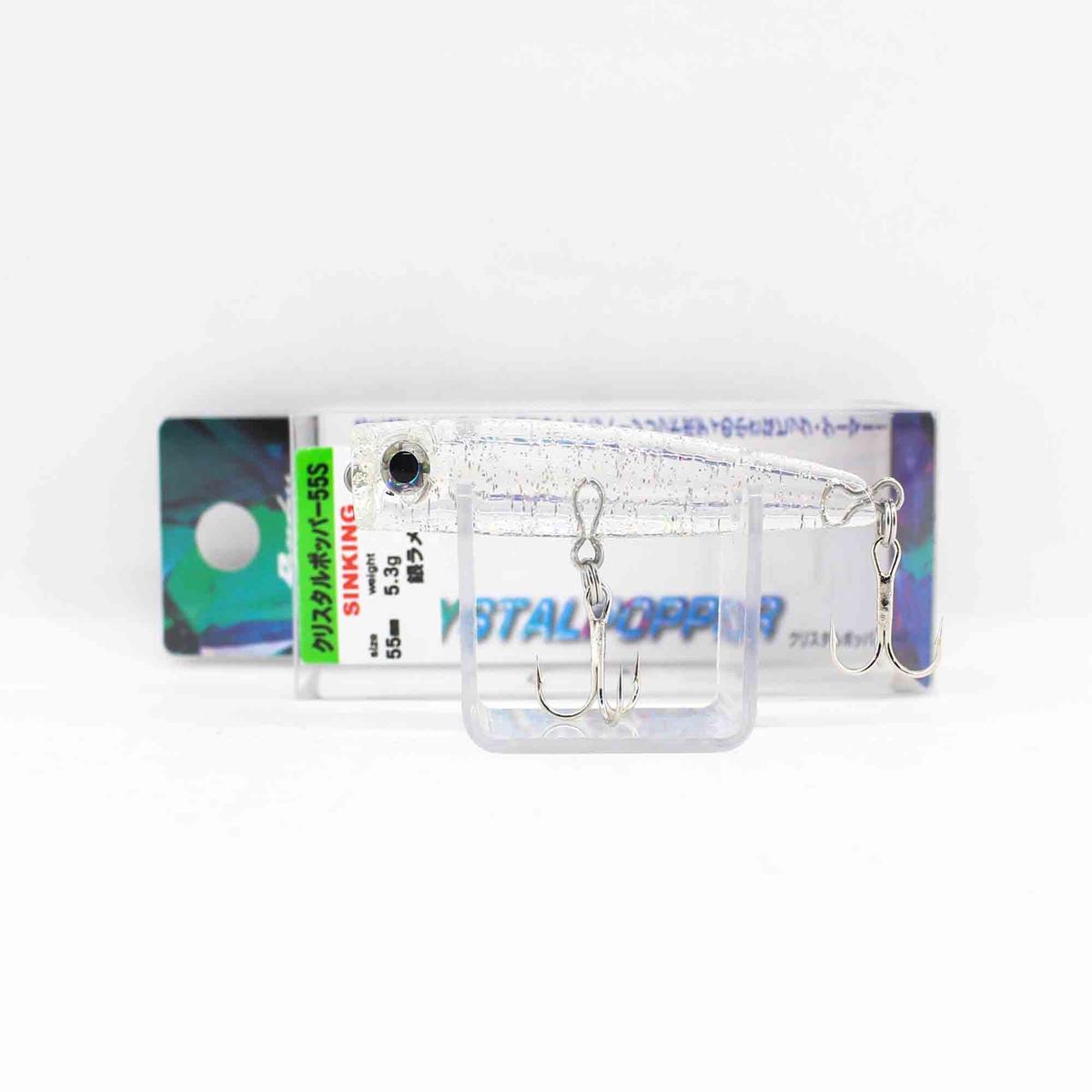 Bassday Crystal Popper 55S Sinking Lure 5.3 grams CL-199 (2209)