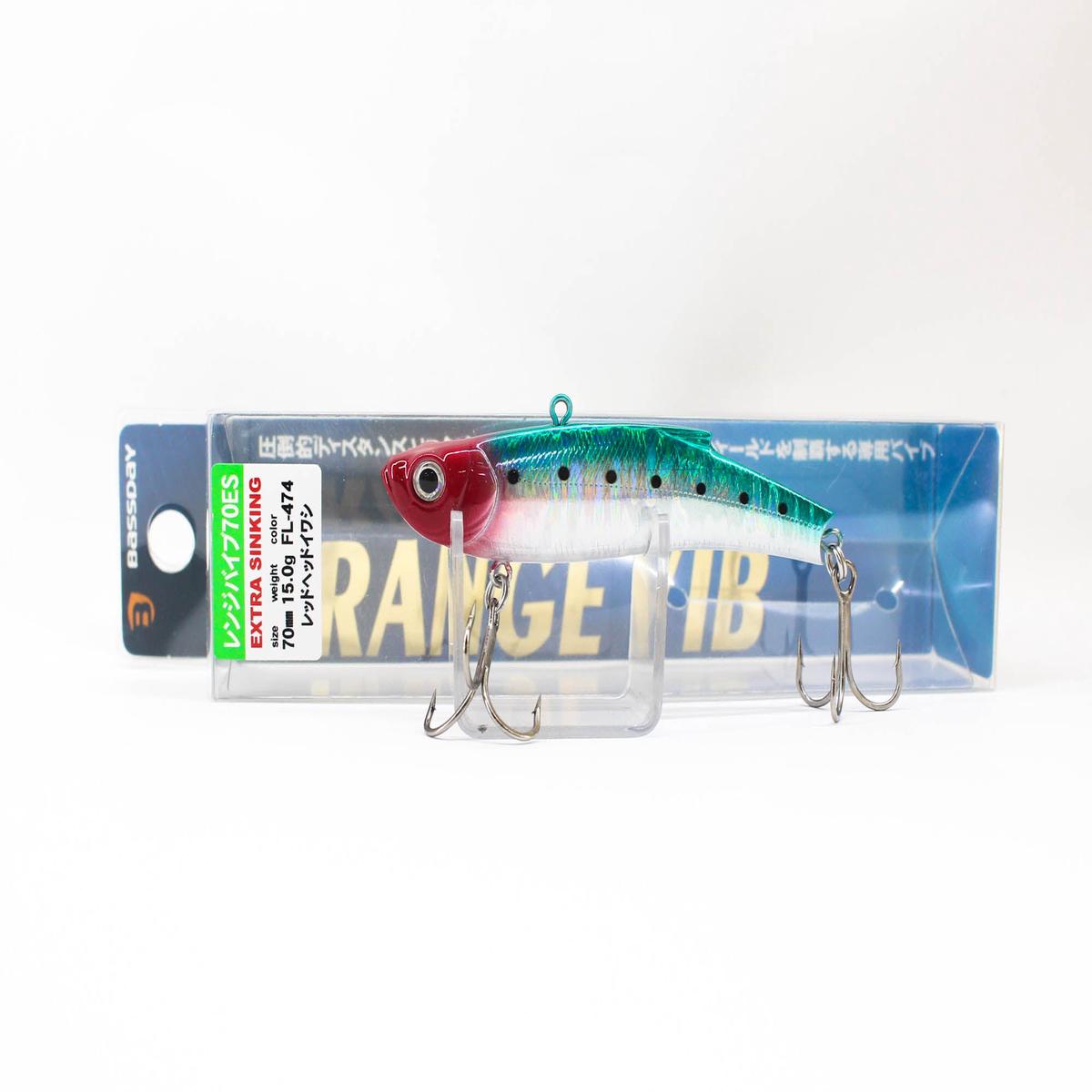 Bassday Range Vibe 70 ES Extra Sinking Vibration Lure FL-474 (0793)