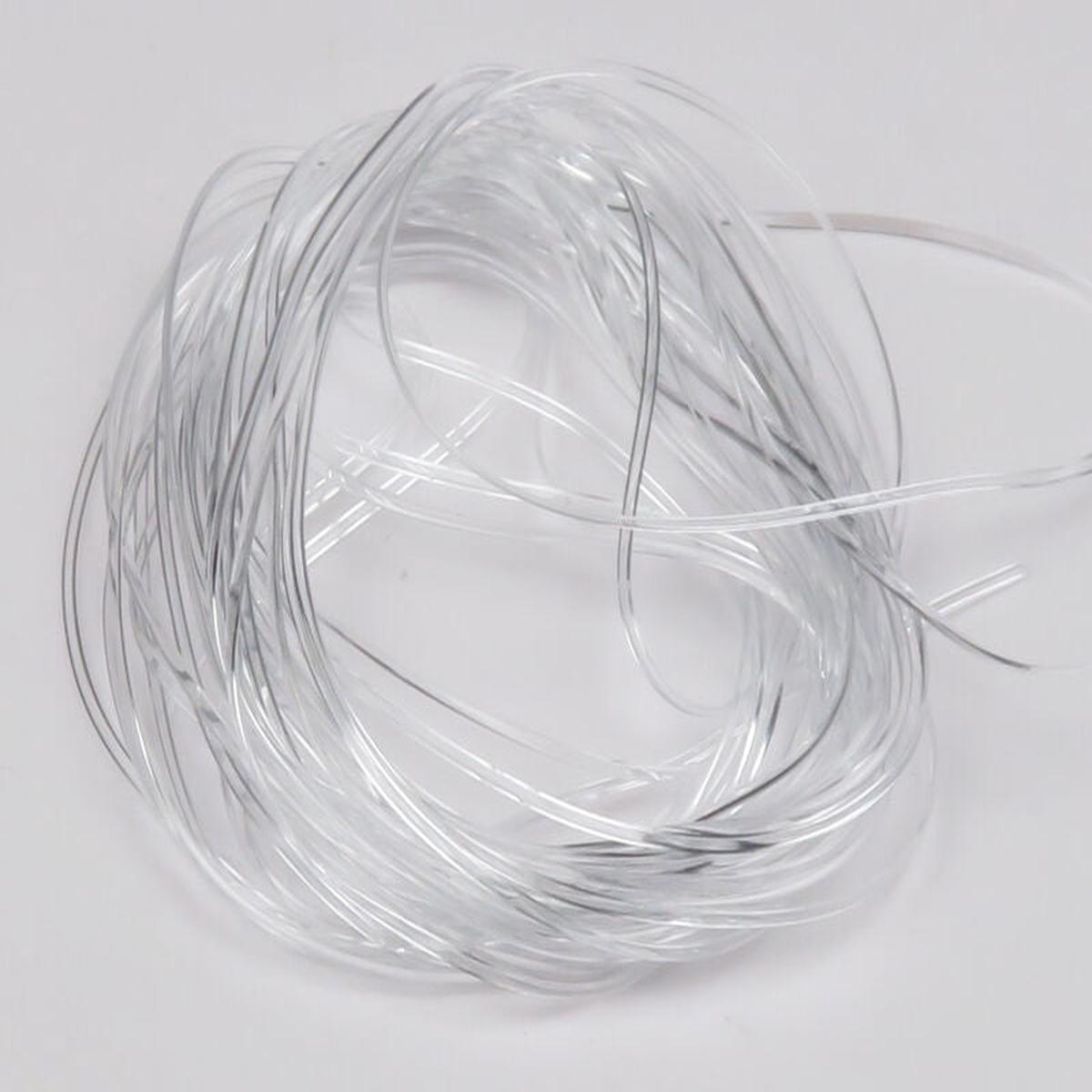 Vinyl Rib Medium Clear