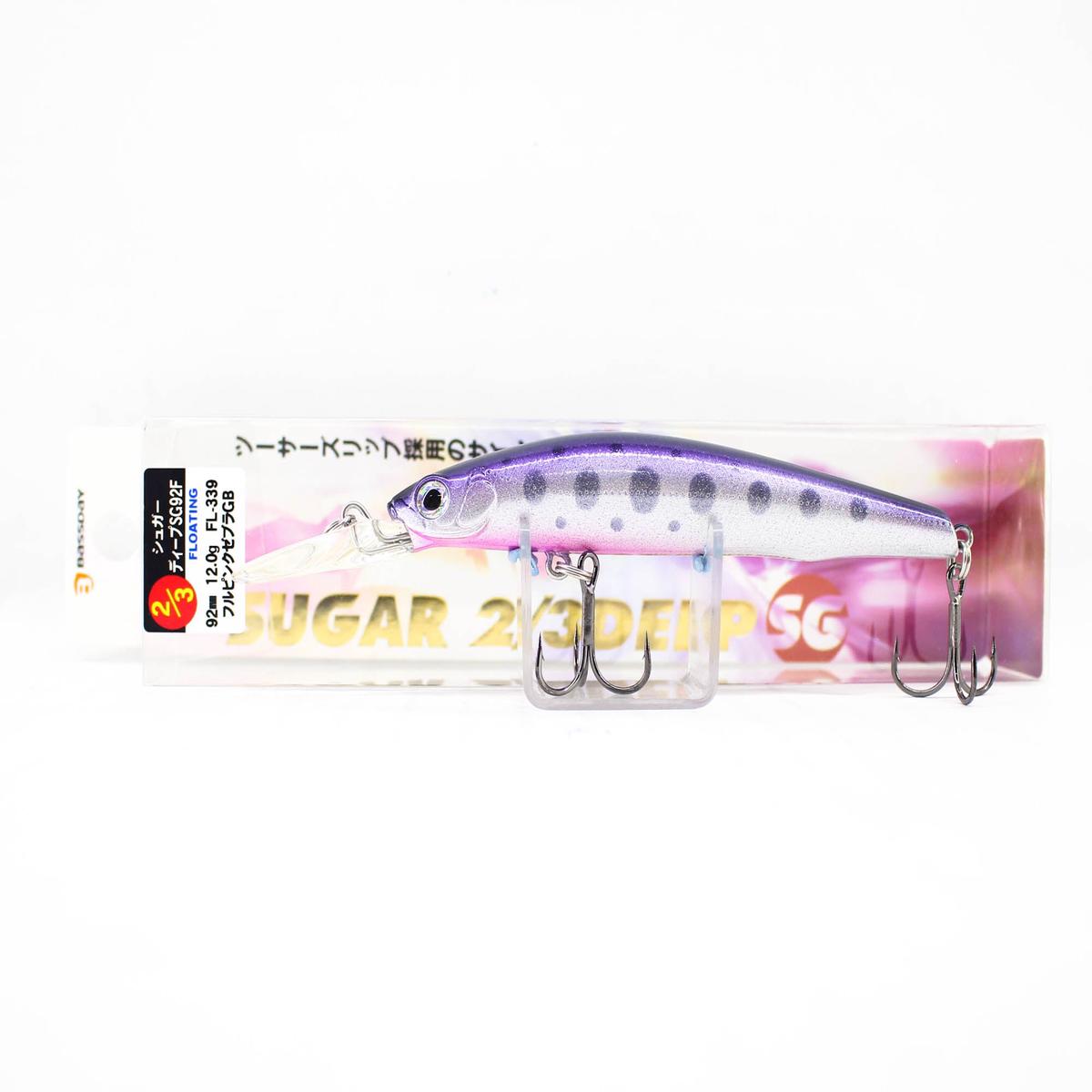 Bassday Sugar 2/3 Deep SG 92F Floating Lure 12 grams P-502 (9444)