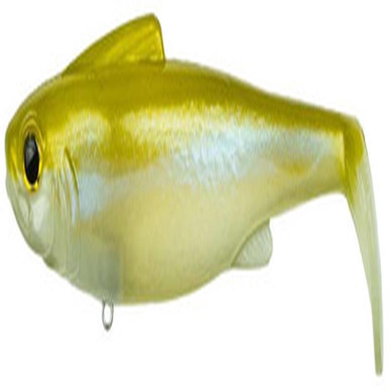 6th Sense Hangover Line Through Swimbait - 6.25in - SS - Honey Hitch