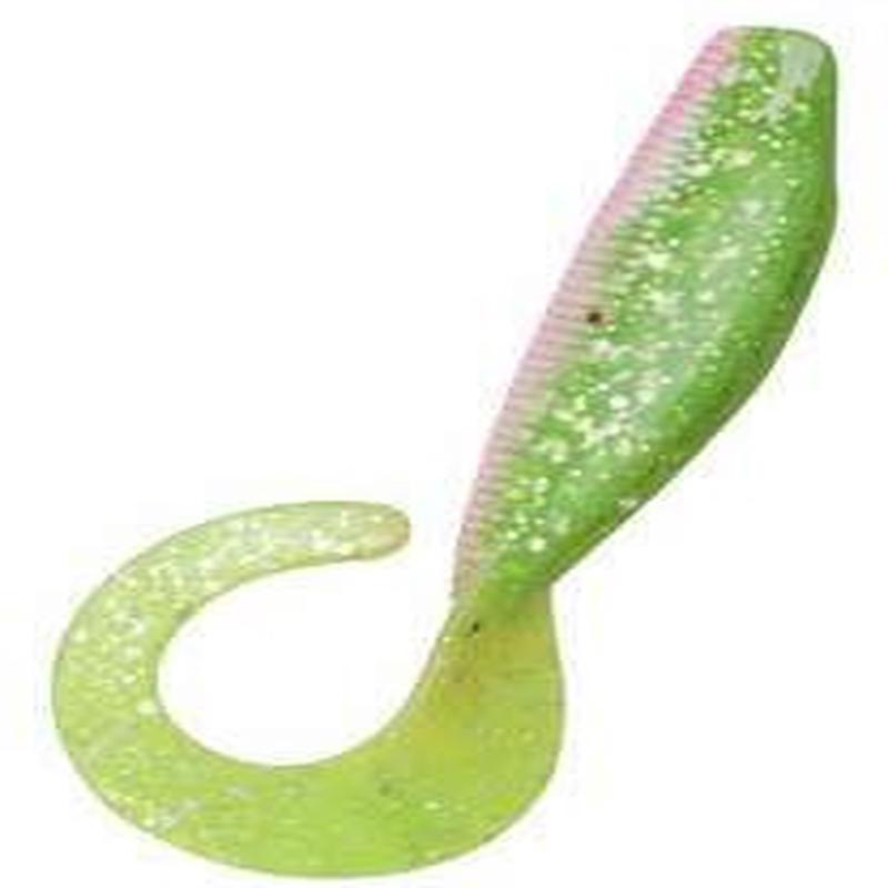Z-Man Scented Curly Tailz Lures Glow