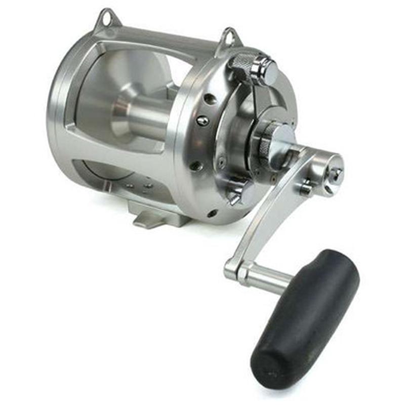 Avet EXW 50/2 Two-Speed Lever Drag Big Game Reel - Left-Hand Silver