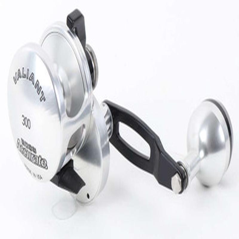 Accurate BV-300HL-SB Boss Valiant Conventional Reel - Black/Silver